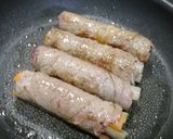 簡単お節！八幡巻☆カレー風味作り方5写真