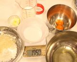 みーつけた★我が家のホットケーキ生地。作り方1写真