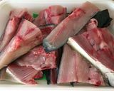 ハマチと大根のあら炊き(圧力鍋で柔らか)作り方1写真
