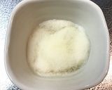 ヨーグルトケーキのブルーベリーソースかけ作り方2写真