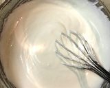 ヨーグルトケーキのブルーベリーソースかけ作り方5写真