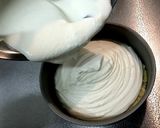 ヨーグルトケーキのブルーベリーソースかけ作り方6写真