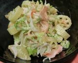 ワサビマヨのササっとサラダ作り方3写真