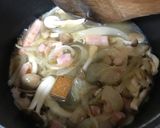 菜の花としめじのミルクスープ作り方6写真