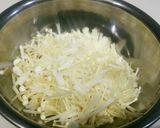 エノキと溶き卵の味噌汁(合わせ味噌)作り方1写真