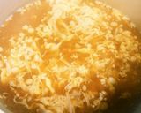 エノキと溶き卵の味噌汁(合わせ味噌)作り方5写真