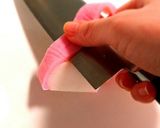 お節☆お弁当☆かまぼこの飾り切り作り方1写真