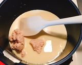 ココットで！酒粕入りベイクドチーズケーキ作り方2写真