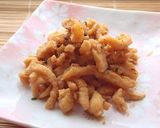 ぱぱっと常備菜♪細切り鶏肉の甘辛生姜煮作り方6写真