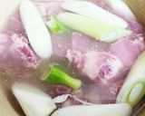 豚肉ロースの角煮。大根入り☆作り方2写真