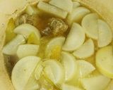 豚肉ロースの角煮。大根入り☆作り方7写真
