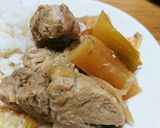 豚肉ロースの角煮。大根入り☆作り方8写真
