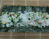お花巻き寿司作り方3写真
