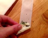 簡単楽しい♪おみくじプチチーズ春巻き＊作り方3写真