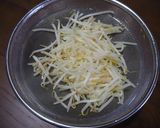にんにくドレッシングのもやしナムル作り方3写真