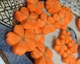 雑煮 にんじん 飾り切り 花 菊作り方2写真