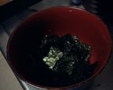 のりとたまごのお吸い物作り方1写真