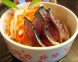 おせち料理！しめ鯖と柚子入り紅白なます作り方6写真