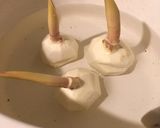 おせちシリーズ「くわいの煮物」作り方1写真