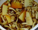 簡単和食✿鶏ハンバーグ たけのこソース✿作り方4写真