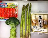 ♡♡お正月にアスパラと竹輪で門松♡♡作り方1写真