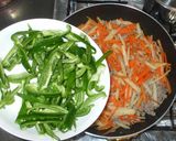 カレー味の野菜炒め♪簡単作り方6写真