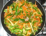 カレー味の野菜炒め♪簡単作り方10写真