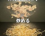 美味ドレの青じそドレッシングでもやし炒め作り方1写真