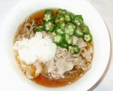 年越しそば♪簡単つゆ豚肉茅乃舎だし作り方11写真