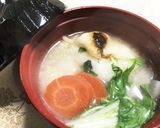 簡単！オカン流！ほんだし活用術のお雑煮作り方11写真
