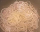 うどんカルボナーラ(Safariに動画有作り方8写真