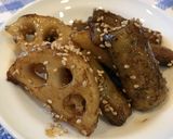 蒸し焼きdeゴボウの甘酢炒め＊作り方5写真