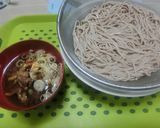年越しそば　鴨南（かもなん）つけ蕎麦作り方5写真