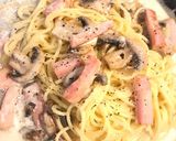 ☆厚切りベーコンの濃厚クリームパスタ☆作り方3写真