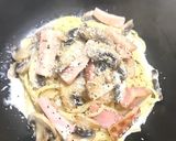☆厚切りベーコンの濃厚クリームパスタ☆作り方4写真