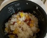 簡単　甘めの栗おこわ作り方4写真