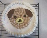 戌年⭐犬のデコレーションケーキ作り方13写真