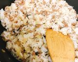 ガーリックひき肉チーズライス作り方4写真