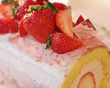 Pink Berryの贅沢ロールケーキ作り方36写真