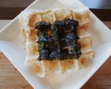 お餅が余ったら・・磯辺焼き♪作り方4写真