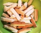 超簡単! 懐かしの給食 ココア揚げパン風作り方1写真