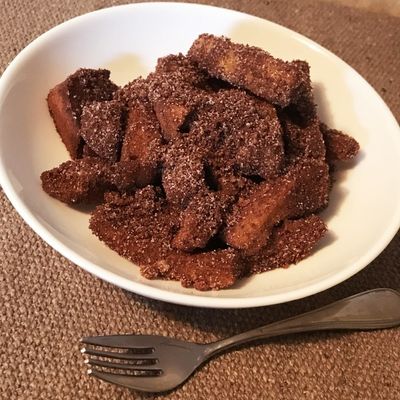 超簡単！ 懐かしの給食 ココア揚げパン風 by Рейн 【クックパッド