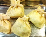 おせち（煮物）リメイク☆お揚げの福袋♪作り方3写真