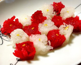 簡単おせちに♡赤大根と大根で菊花の漬け物作り方11写真