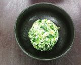 菜の花入り白和え作り方3写真