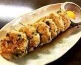 豆腐入り月見つくね作り方7写真
