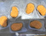 「エビ寄せフライ」で煮カツ丼作り方3写真