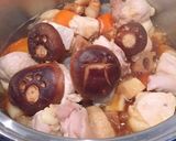 あしあと模様の椎茸入り 筑前煮作り方2写真