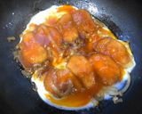 「エビ寄せフライ」で煮カツ丼作り方8写真
