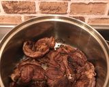 A.フォン・ド・ブフ（牛肉のだし）作り方1写真